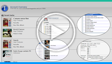 he playlist manager allows you to create and configure playlists to control how and when your media is played.